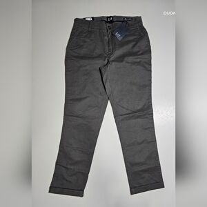 Gap Women's Relaxed Girlfriend Cuffed Twill Pant Size 4